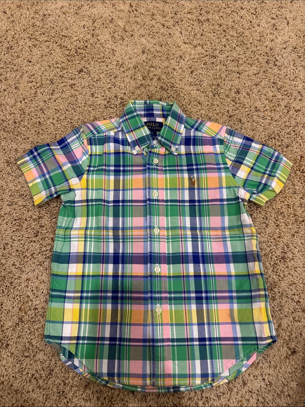 Polo by Ralph Lauren Multicolor Plaid Button-Down Shirt
